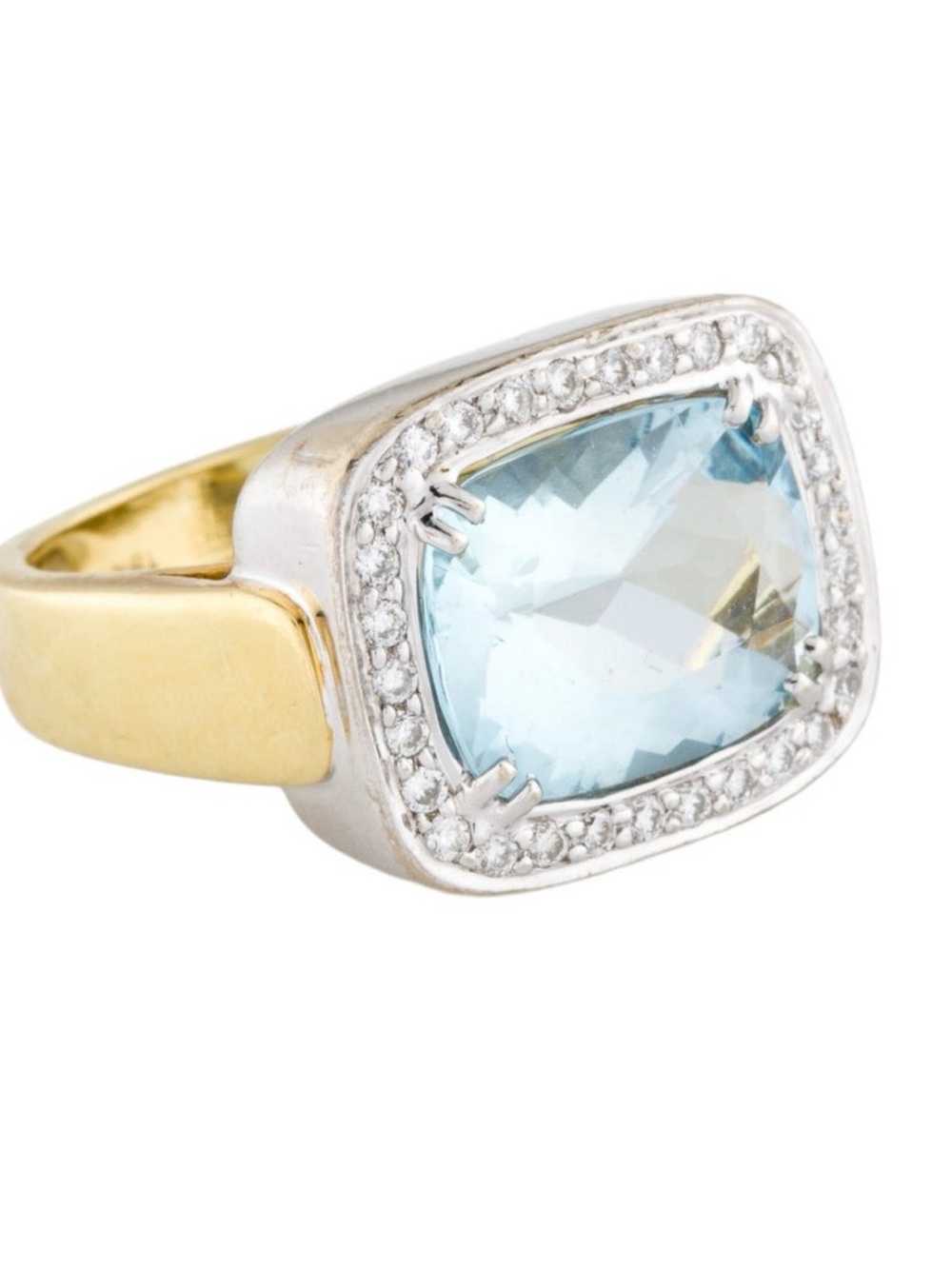 Aquamarine Cocktail Ring by Frederic Sage